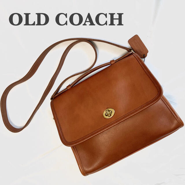 希少✨ USA製✨ オールドコーチ COACH ヴィンテージ がま口 ショルダー