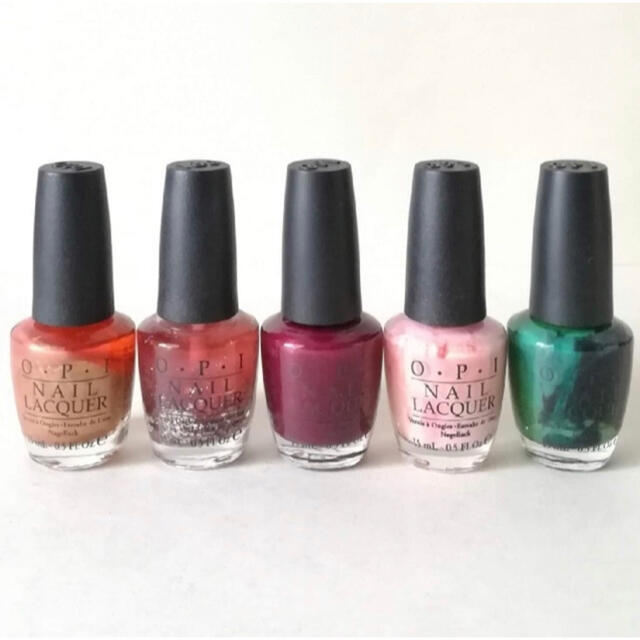 OPI　オーピーアイ　ネイルラッカー　5本セット