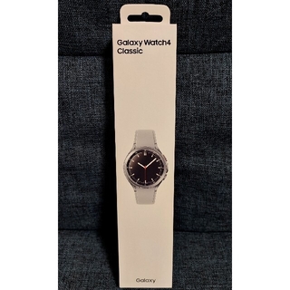 サムスン(SAMSUNG)のGalaxy Watch 4 Classic 46mmシルバー/スマートウォッチ(腕時計(デジタル))