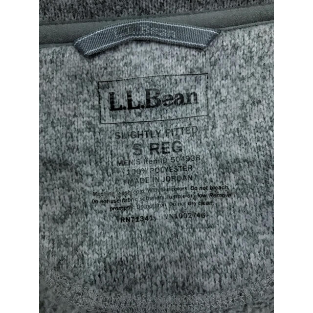 L.L.Bean(エルエルビーン)のL.L.Bean セーターフリース　S  グレー メンズのジャケット/アウター(ブルゾン)の商品写真