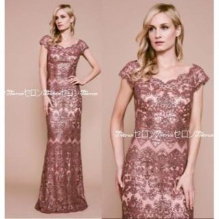 タダシショウジ(TADASHI SHOJI)の新品♢TADASHI SHOJI タダシ ショージ  スパンコールロングドレス(ロングワンピース/マキシワンピース)