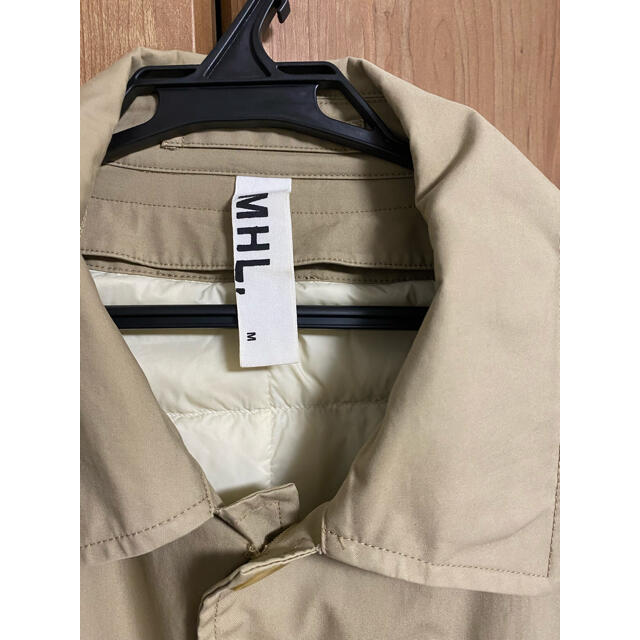 MARGARET HOWELL(マーガレットハウエル)のMHL ステンカラーコート　ライナーダウン付き メンズのジャケット/アウター(ステンカラーコート)の商品写真