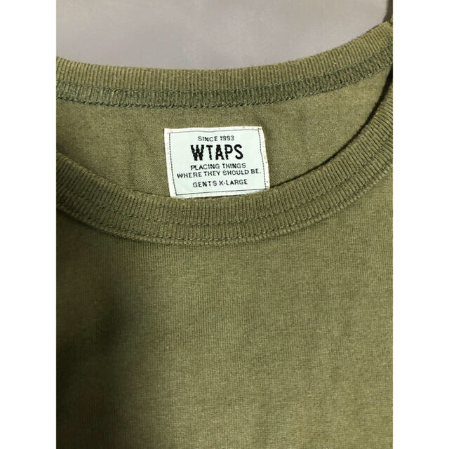 W)taps(ダブルタップス)のWTAPS WTVUA ロンT オリーブ  M L XL メンズのトップス(Tシャツ/カットソー(七分/長袖))の商品写真