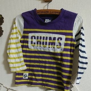 チャムス(CHUMS)のCHUMS☆ボーダーロンT☆チャムス☆kidsM(Tシャツ/カットソー)
