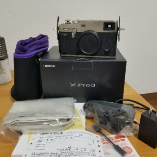 FUJIFILM X-Pro3 ボディ DSシルバー(ミラーレス一眼)