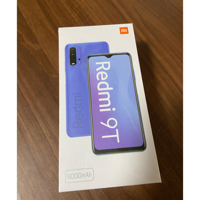 ANDROID(アンドロイド)のXiaomi Redmi 9T 64GB カーボン グレー　新品未開封 スマホ/家電/カメラのスマートフォン/携帯電話(スマートフォン本体)の商品写真