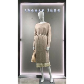 セオリーリュクス(Theory luxe)のTheory luxe 19aw ニットドレス(ひざ丈ワンピース)