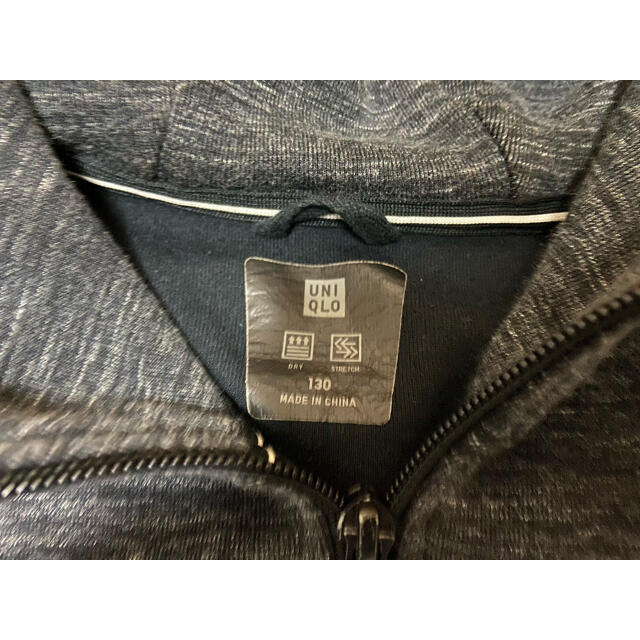 特売 ユニクロ 前ジップパーカー 130㎝ グレー Momo 裏起毛 ジップアップパーカー ピンク ユニクロ UNIQLO フリース