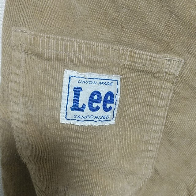 Lee(リー)のLEE☆コーデュロイサルエルパンツ130☆ベージュ キッズ/ベビー/マタニティのキッズ服男の子用(90cm~)(パンツ/スパッツ)の商品写真