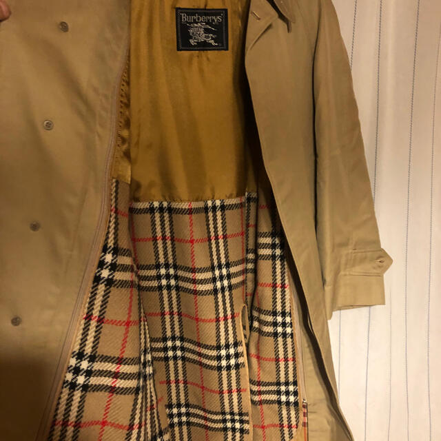 BURBERRY(バーバリー)のバーバリー ステンカラーコート （多分Mサイズ相当）メンズ メンズのジャケット/アウター(ステンカラーコート)の商品写真