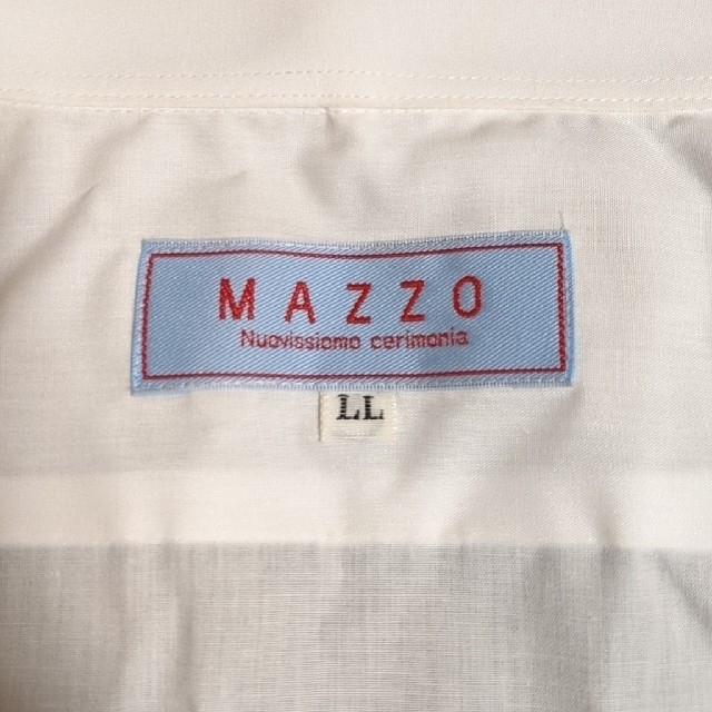 MAZZO 結婚式用 モーニングシャツセット LLサイズ