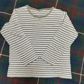 ムジルシリョウヒン(MUJI (無印良品))のキッズ用長袖Tシャツ130(Tシャツ/カットソー)