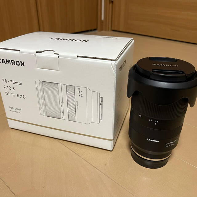 TAMRON(タムロン)のfilm様 専用 TAMRON 28-75mm F/2.8 Di III RXD スマホ/家電/カメラのカメラ(レンズ(ズーム))の商品写真