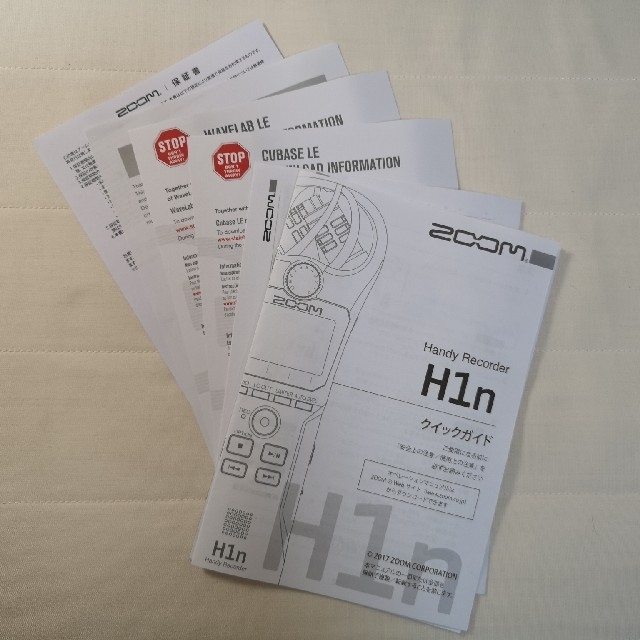Zoom(ズーム)のZOOM H1n ハンディレコーダー 楽器のレコーディング/PA機器(マイク)の商品写真