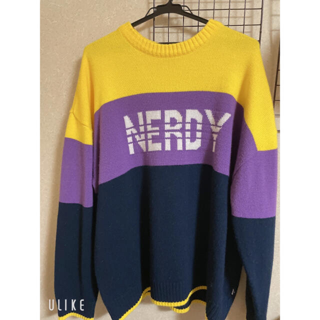 STUSSY(ステューシー)の【NERDY】ノルディ 3トーンニット メンズのトップス(ジャージ)の商品写真