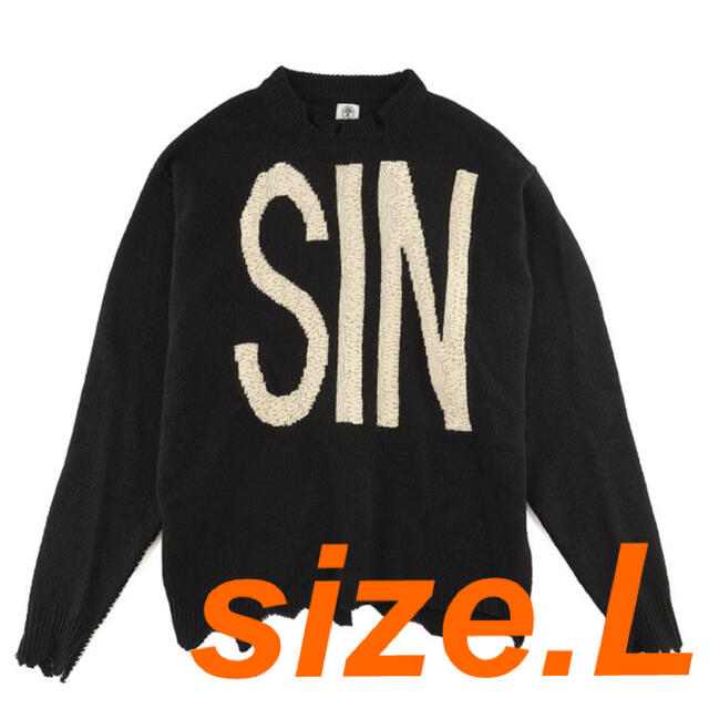 セントマイケル 21AW WOOL SWTER SIN ニット セーター L