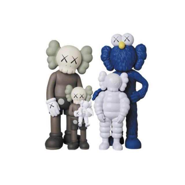 KAWS FAMILY BROWN/BLUE/WHITE