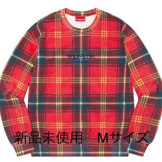 シュプリーム(Supreme)のSupreme plaid crewneck シュプリーム　スウェット トレーナ(スウェット)