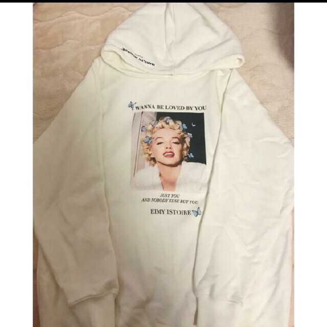 eimy Marilyn Monroe Butterfly Hoodieマリリン