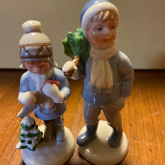 2004年 ロイヤルコペンハーゲン・フィギュリンペア クリスマス 2004年 ロイヤルコペンハーゲン・フィギュリンペア クリスマス