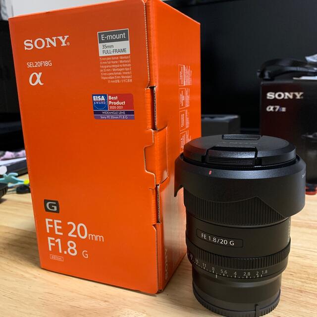 SONY FE 20mm F1.8 G 美品 - レンズ(単焦点)