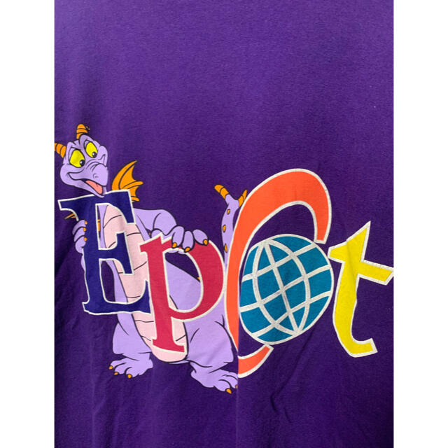 Disney(ディズニー)の90's Disney WDWフィグメントTシャツ メンズのトップス(Tシャツ/カットソー(半袖/袖なし))の商品写真