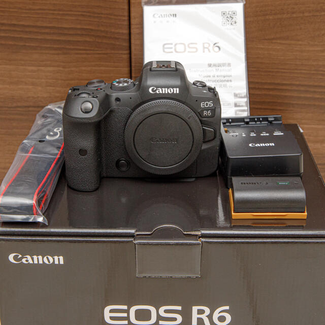 約2010万画素記録メディア【Candy さま専用】【美品】Canon EOS R6 ボディ