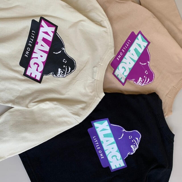 XLARGE(エクストララージ)のXLARGEキッズ　長袖Tシャツ キッズ/ベビー/マタニティのベビー服(~85cm)(Ｔシャツ)の商品写真