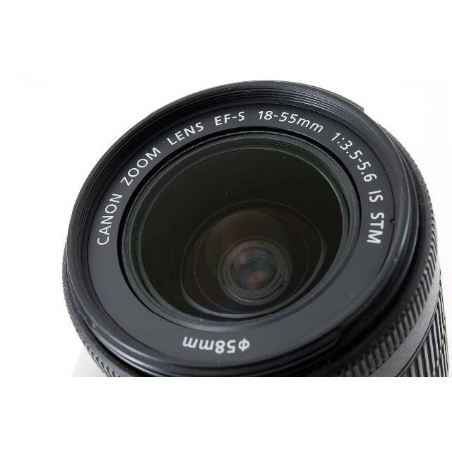 Canon(キヤノン)のキャノン Eos Kiss X7 ホワイト 18-55mm IS レンズキット スマホ/家電/カメラのカメラ(デジタル一眼)の商品写真