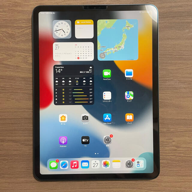 iPad Pro 11インチ 2018 Wi-Fi 64GB スペースグレーApple