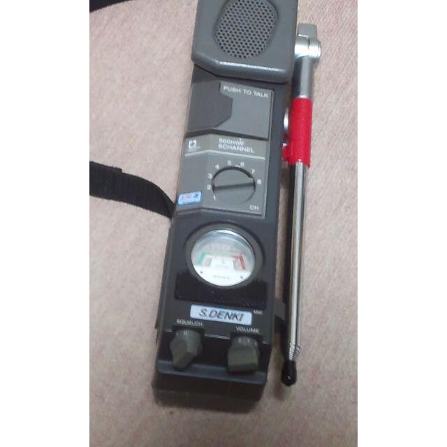 絶妙なデザイン CB無線機 SONY ICB-87改 新技適