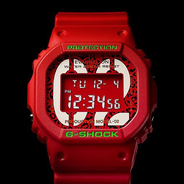 G-SHOCK(ジーショック)の【新品】G-SHOCK EVA-02 THE BEAST エヴァンゲリオン メンズの時計(腕時計(デジタル))の商品写真