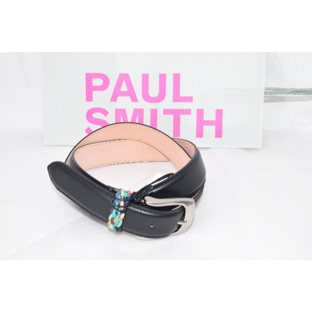 Paul Smith(ポールスミス)のぶどう様専用☆Paul Smith マルチカラー メッシュレザー ベルト☆黒☆L メンズのファッション小物(ベルト)の商品写真