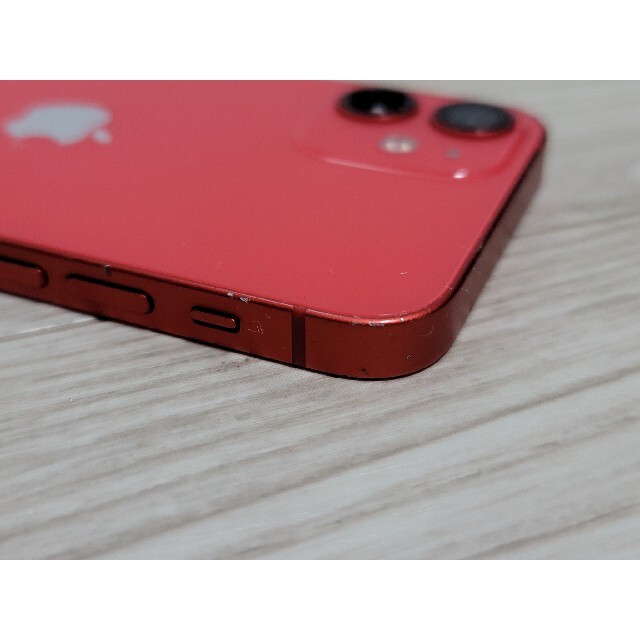 iPhone(アイフォーン)のiPhone 12 mini レッド 64 GB SIMフリー スマホ/家電/カメラのスマートフォン/携帯電話(スマートフォン本体)の商品写真