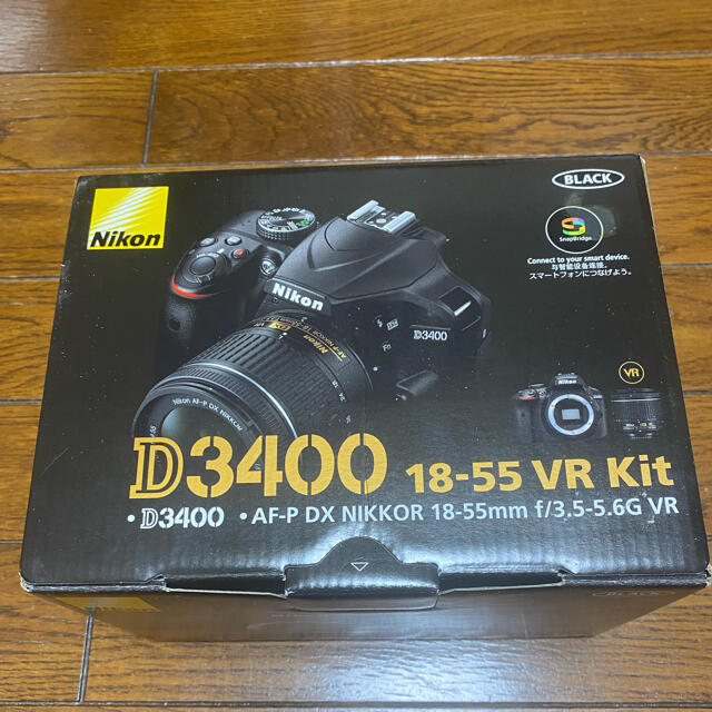 ニコン Nicon D3400 18-55 VR Kit ほぼ未使用 長期保証有