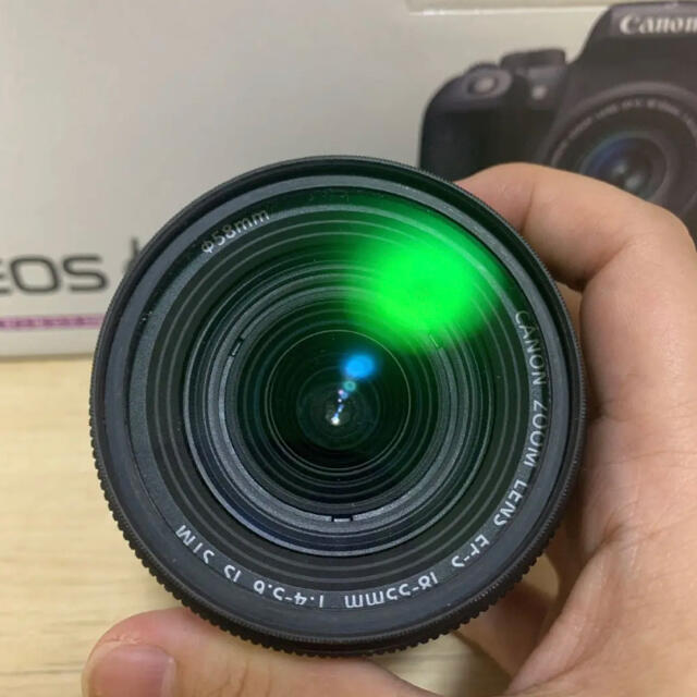 Canon(キヤノン)のりいり様専用⭐︎ Canon キャノン　EOS KISS x9i Wズームキット スマホ/家電/カメラのカメラ(デジタル一眼)の商品写真