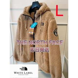 ザノースフェイス(THE NORTH FACE)のLサイズ ノースフェイス PLAY GREEN FLEECE HOODIE(ブルゾン)