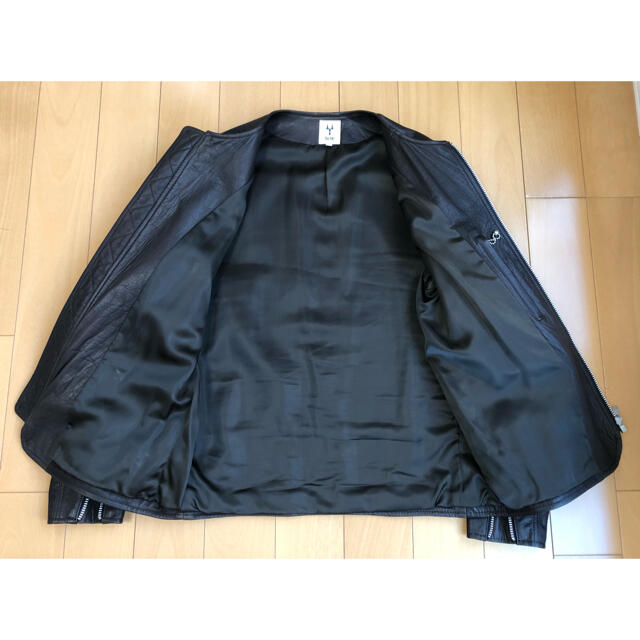 Scye(サイ)のDistrict 別注 Scye No Collar Biker Jacket メンズのジャケット/アウター(ライダースジャケット)の商品写真