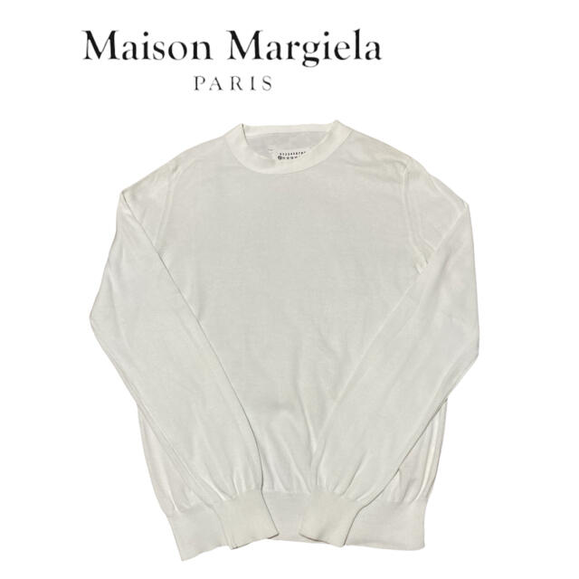 美品 MARTIN MARGIELA マルタンマルジェラ コットンニット Sニット/セーター