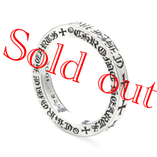 Chrome Hearts CH FUCK YOU RING 3mm 定番の中古商品 8960円 www.gold