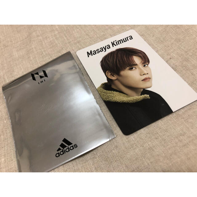 adidas(アディダス)のINI adidas トレカ　木村柾哉 エンタメ/ホビーのタレントグッズ(アイドルグッズ)の商品写真