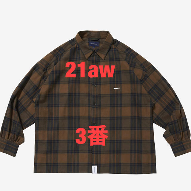 21aw descendant GORDIE PLAID LS SHIRT