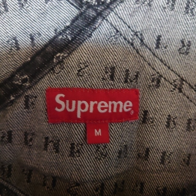 supreme logo overalls オーバーオール　M　未使用