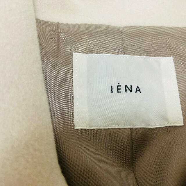 IENA(イエナ)の新品　IENA  ダブルモッサコート レディースのジャケット/アウター(ロングコート)の商品写真