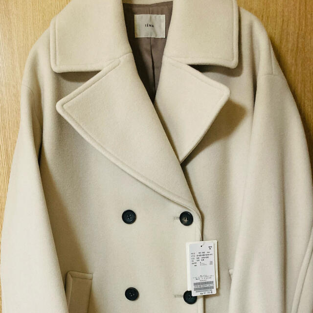 新品 IENA ダブルモッサコート 新品 IENA ダブルモッサコート