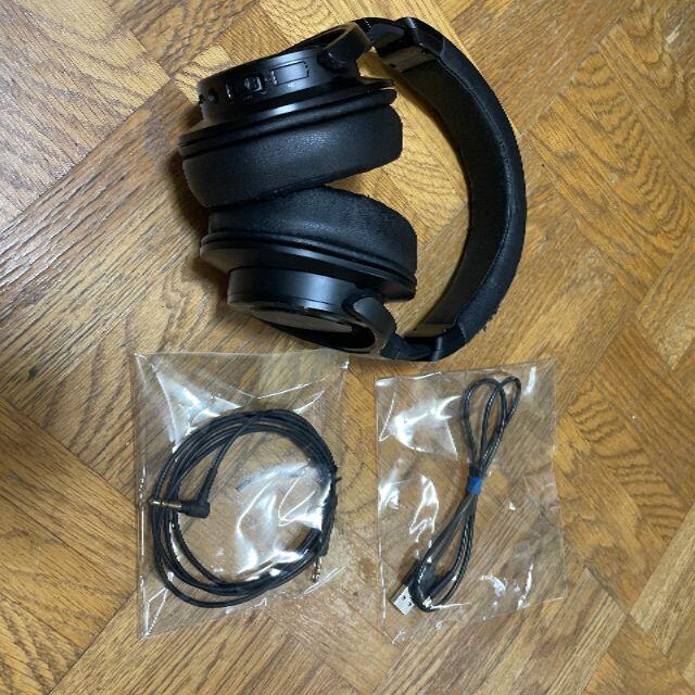 audio-technica(オーディオテクニカ)のaudio−technica ATH-WS990BT BK スマホ/家電/カメラのオーディオ機器(ヘッドフォン/イヤフォン)の商品写真