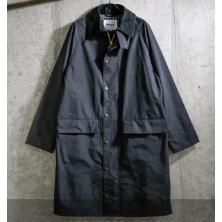 バーブァー(Barbour)の別注ニューバレー ピーチド／Barbour × nano・universe(ステンカラーコート)