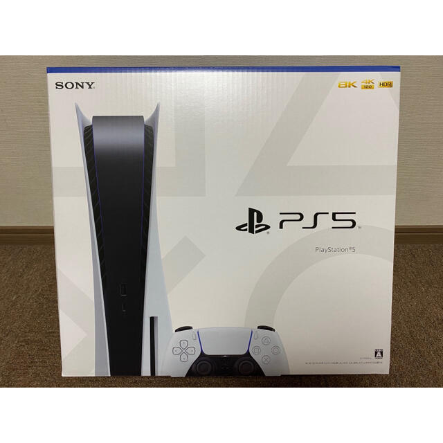 SONY(ソニー)のPlayStation 5 ディスクドライブ搭載モデル　新品5年ゲーム機保証付 エンタメ/ホビーのゲームソフト/ゲーム機本体(家庭用ゲーム機本体)の商品写真