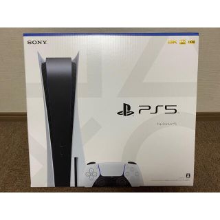 ソニー(SONY)のPlayStation 5 ディスクドライブ搭載モデル　新品5年ゲーム機保証付(家庭用ゲーム機本体)