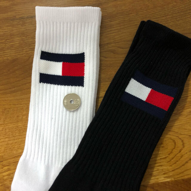 TOMMY HILFIGER(トミーヒルフィガー)の新品トミーヒルフィガーTOMMY HILFIGERメンズソックス2足セット322 メンズのレッグウェア(ソックス)の商品写真